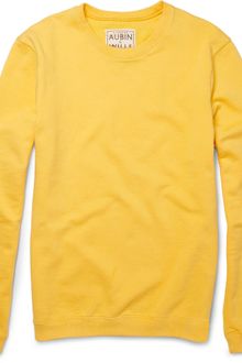 Aubin & Wills Loopback-cotton Sweatshirt - Lyst