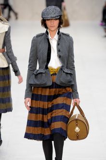 Burberry Prorsum Fall 2012 Herringbone Tweed Cap - Lyst