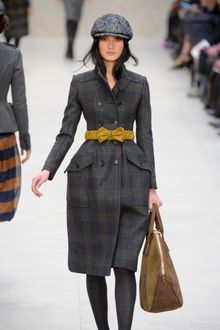 Burberry Prorsum Fall 2012 Large Brown Leather Tote Bag - Lyst
