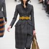 Burberry Prorsum Fall 2012 Brown Suede Heeled Ankle LaceUp Boots in Brown - Lyst