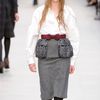 Burberry Prorsum Fall 2012 Grey Suede Heeled LaceUp Ankle Boots  in Gray - Lyst