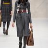 Burberry Prorsum Fall 2012 Large Tote Bag in Brown Stripes  in Brown - Lyst