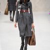Burberry Prorsum Fall 2012 Large Tote Bag in Brown Stripes  in Brown - Lyst