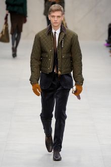 Burberry Prorsum Fall 2012 Black Leather Oxford Shoes  - Lyst