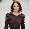 Burberry Prorsum Fall 2012 Ruched Bow Detail Belt in Brown - Lyst