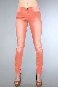 Cheap Monday The Tight Jean in Washed Red - Lyst
