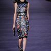Christopher Kane Fall 2012 Floral Embroidered Pencil Dress in Multicolor - Lyst