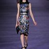 Christopher Kane Fall 2012 Floral Embroidered Pencil Dress in Multicolor - Lyst