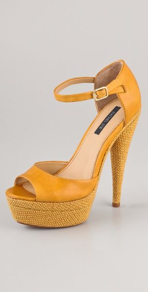 Rachel Zoe Bardot Platform Sandals - Lyst