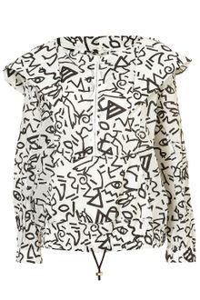 Topshop Hieroglyphic Parachute Jacket By Unique** - Lyst
