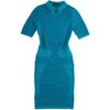 Alexander Wang Polo Tee Dress in Blue (teal) - Lyst