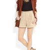 Burberry Oversized Wool and Linenblend Jacket in Red (rust) - Lyst