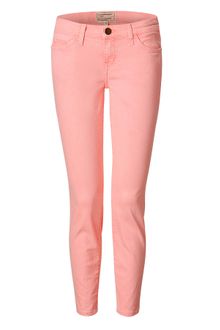 Current/Elliott Day Glo Pink Stiletto 7/8 Jeans - Lyst
