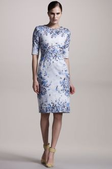 Erdem Ivy Floral-print Cotton Dress - Lyst