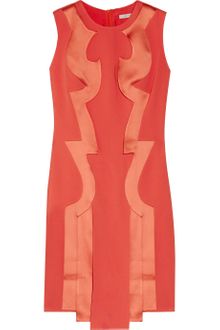 Hakaan Arussi Satin-trimmed Crepe Dress - Lyst