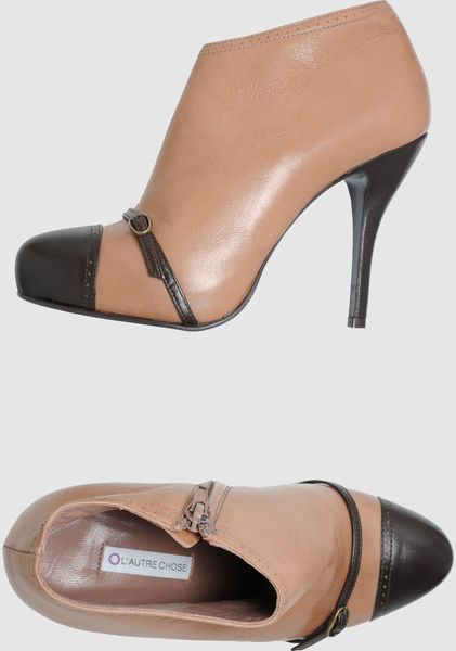 L'autre Chose Shoe Boots in Pink - Lyst