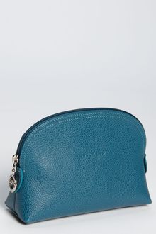 Longchamp Veau Cosmetic Case - Lyst