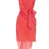Matthew Williamson Oneshoulder Silkchiffon Dress in Red (coral) - Lyst