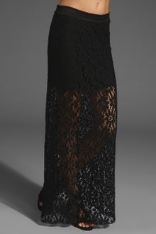Testament Vera Maxi Skirt with Mini Skirt Lining - Lyst
