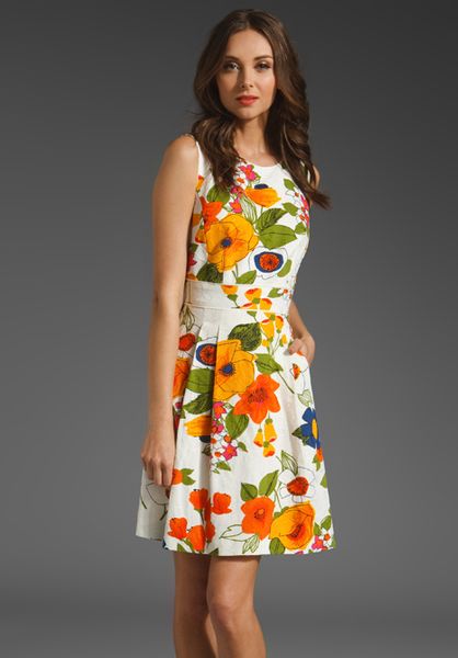 Trina Turk Ellery Dress in Multicolor (multi) - Lyst