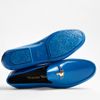 Vivienne Westwood Traffic Blue Plastic Orb Loafers in Blue for Men - Lyst
