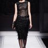 Alberta Ferretti Fall 2012 Woven Tank  in Black - Lyst