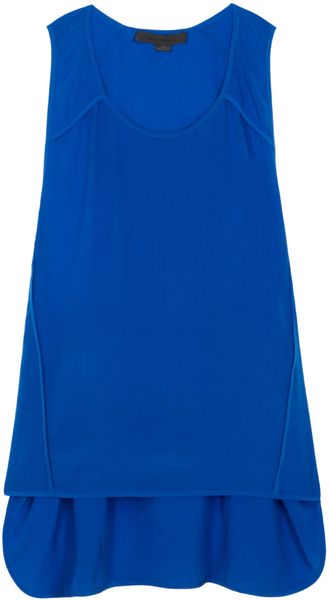Alexander Wang Enzyme Cropped Front Tank - Lyst