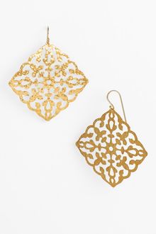 Argento Vivo Artisanal Lace Square Drop Earrings - Lyst