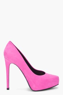 Barbara Bui Pink Suede Pumps - Lyst