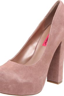 Betsey Johnson Sophiaa Platform Pump - Lyst