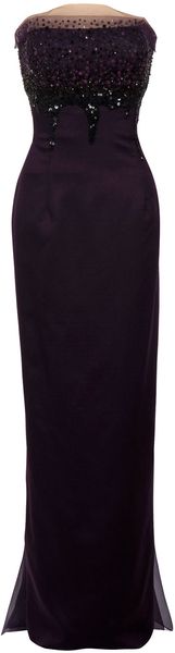 Carolina Herrera Bustier Gown - Lyst