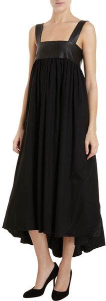 Co. Wide Strap Sundress in Black | Lyst