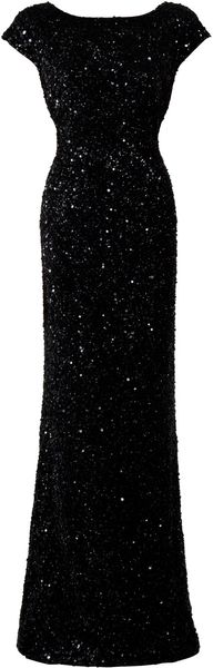 Eastland Sequin Cap Sleeve Gown - Lyst