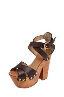 Giuseppe Zanotti Platform Sandal in Brown - Lyst