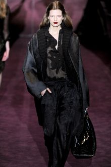 Gucci Fall 2012 Oversized Tapestry Coat  - Lyst