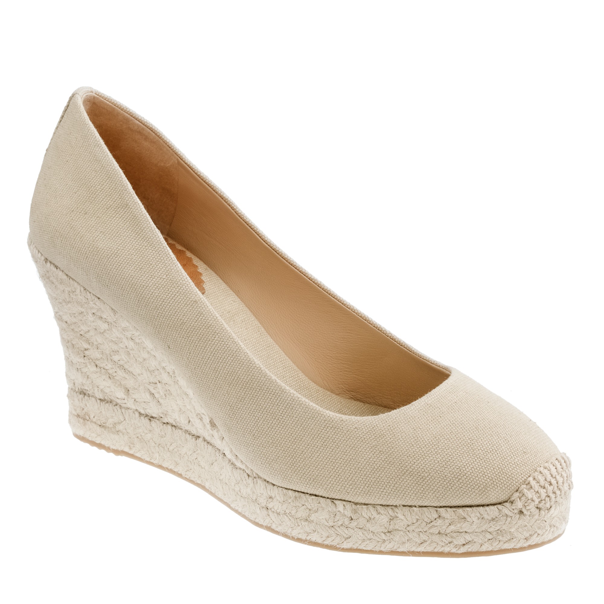 women's flat wedge espadrilles