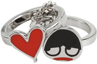  Miss Marc Harem Ring with Heart 