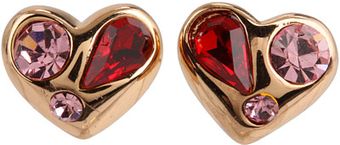  Dexter Glitz Heart Studs 