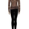 Missoni Olga Roll Neck Jumper in Brown - Lyst