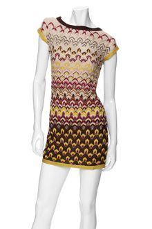 Missoni Cap Sleeve Tee Dress - Lyst