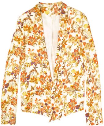  Skinny Lapel Blazer 