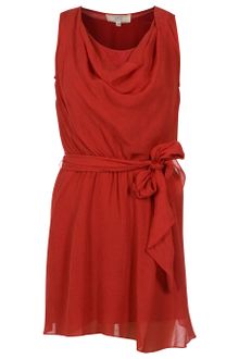 Vanessa Bruno Athé Sleeveless Belted Dress - Lyst