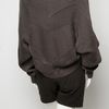 Alexander Wang BiColor Rib Shrug in Gray (black) - Lyst