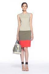 Diane Von Furstenberg Sharby Color Block Dress