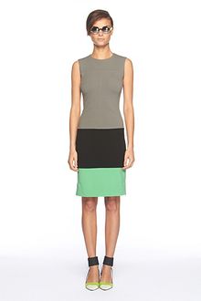 Diane Von Furstenberg Sharby Color Block Dress - Lyst