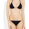 Gucci Chaintrimmed Triangle Bikini in Black - Lyst