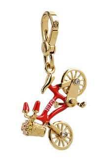 Juicy Couture Bike Charm - Lyst