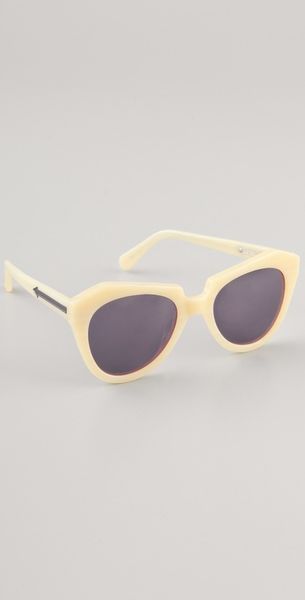 Karen Walker Number One Sunglasses - Lyst