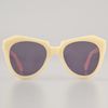Karen Walker Number One Sunglasses in White (vanilla) - Lyst