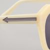 Karen Walker Number One Sunglasses in White (vanilla) - Lyst